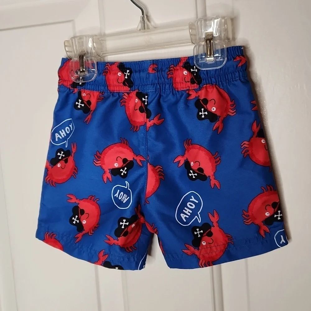 Carters' Ahoy Crab Swim Trunks Size 18M